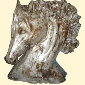 Home Sculpture Cheval Céramique