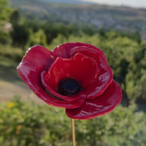 Fleur Coquelicot Rouge